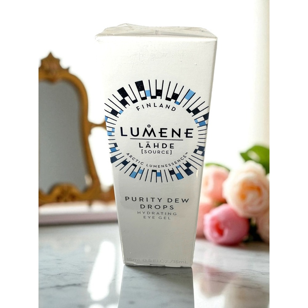 Lumene Lähde Purity Dew Drops Hydrating Eye Gel 15mL Arctic Skincare